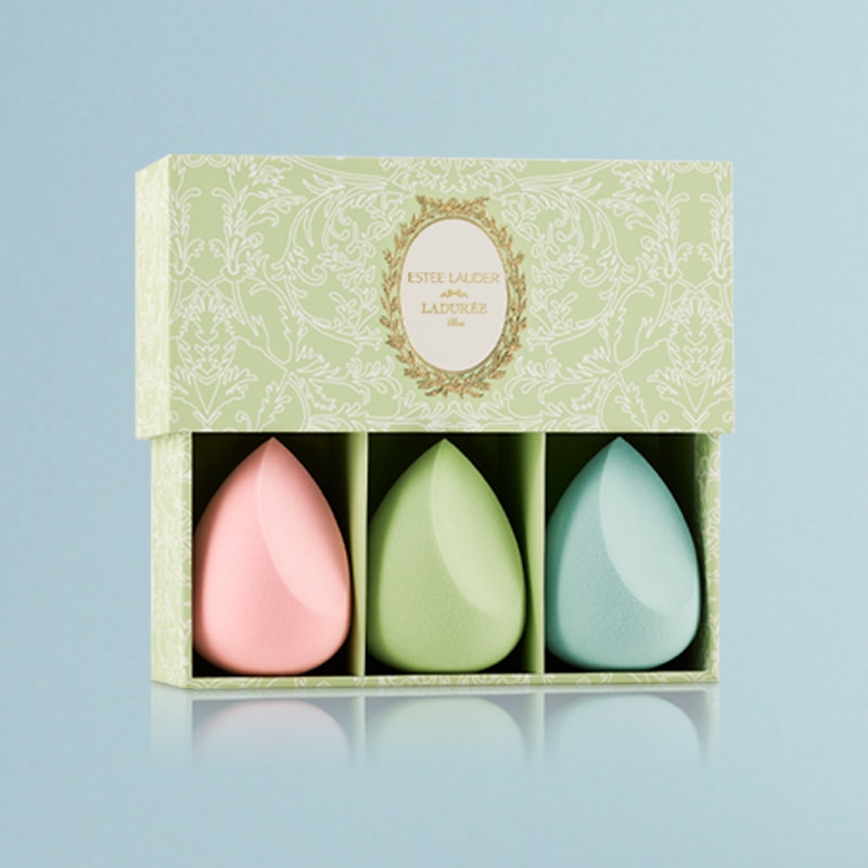 Free Beauty Blender Trio with any purchase in the makeup category of over $85 spend.