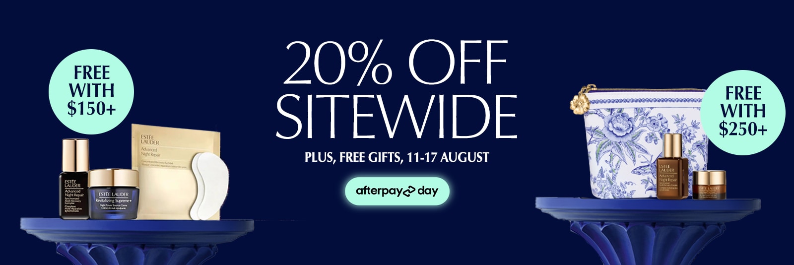 20% OFF SITEWIDE + FREE 3-PIECE GIFT WITH $150+ SPEND AND ADDITIONAL 3-PIECE GIFT WITH $250+ SPEND.