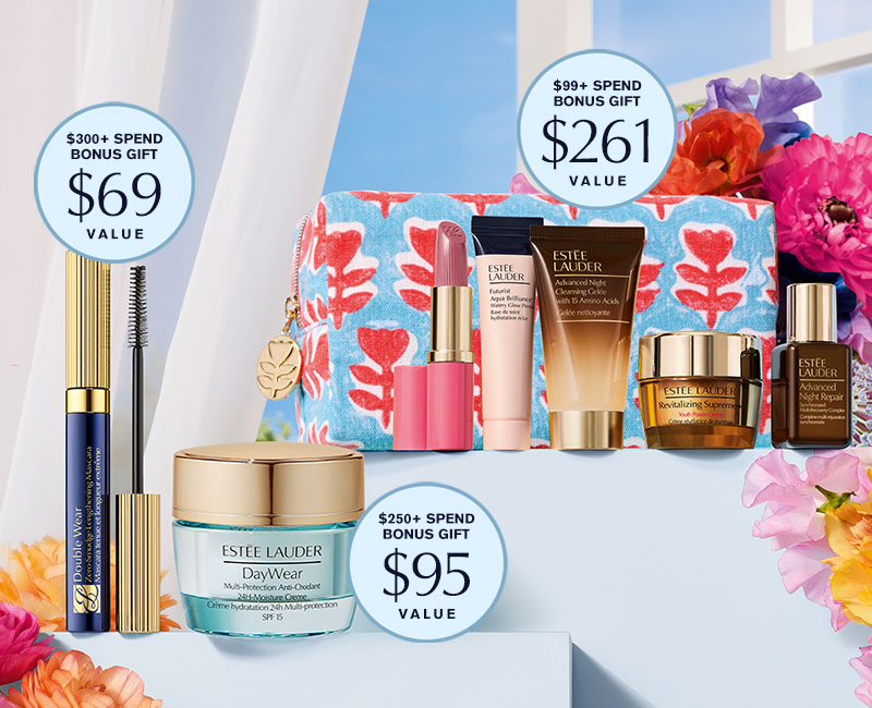 Free 6-Piece Gift with $99+ spend, plus bonus best selling gift with your $250+ spend.