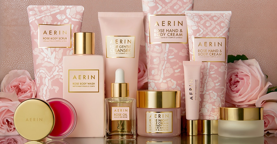 World of Aerin Rose Bath Body Collection Est e Lauder Australia